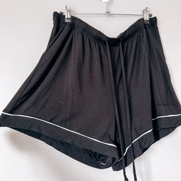 Auden Black Cloud Knit Soft Sleep Short Size XXL - Picture 2 of 4